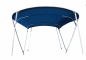 Preview: 4-Stangen Bimini Top Breite 245cm ±10cm