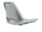 Preview: Bootssitz 37x52x46cm Farbe grau Klappsitz Steuerstuhl Bootsstuhl