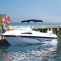 Preview: 3 Stangen Bimini Top Whitewater Breite 150-170cm