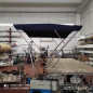 Preview: Bimini mit Geräteträger "Strange". Breite 185cm