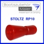 Preview: Stoltz Polyurethan Kielrollen RP 10 16mm Schaftdurchmesser