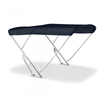 Bimini mit Geräteträger "Strange". Breite 170cm