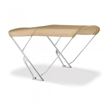 Bimini mit Geräteträger "Strange". Breite 200cm