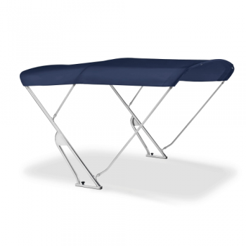 Bimini mit Geräteträger "Strange". Breite 200cm