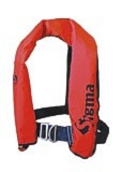 Preview: Sigma Rettungsweste CE 150N automatisch mit D-Ring