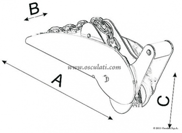 Preview: Bugrolle mit Wippe für Anker bis 15kg