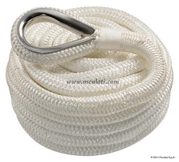 Robuste Festmacherleinen, gespleißt Ø24mm Länge 15m