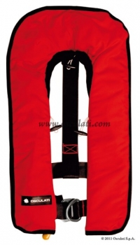 Preview: Selbstaufblasende Rettungswesten "Fun" 150 N rot