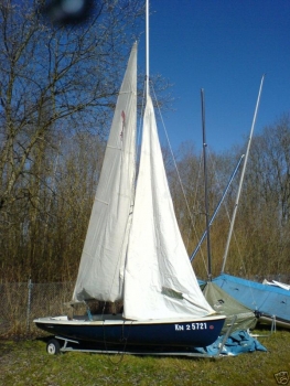 Preview: Segeljolle 505er mit Bodenseezulassung