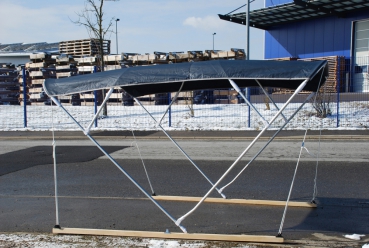 4 Stangen Bimini Top Light 225-235cm Breite 145cm Höhe