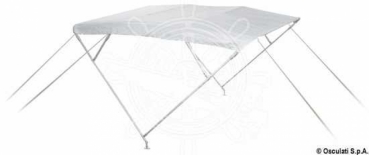 Preview: 4 Stangen Bimini Top Deep 215-225cm Breite 135cm Höhe