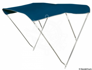3 Stangen Bimini Top Light 150-160cm Breite 145cm Höhe