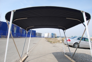 Preview: Edelstahl Bimini Top Fly Bridge 275 ± 10cm Breite