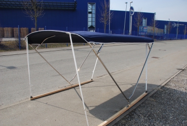 Edelstahl Bimini Top Fly Bridge 185 ± 10cm Breite