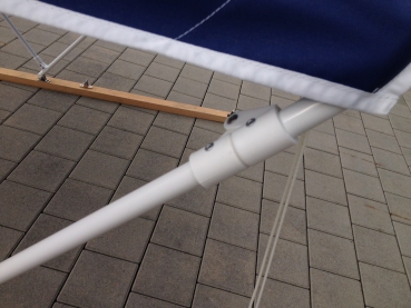 3 Stangen Bimini Top Breite 130-140cm