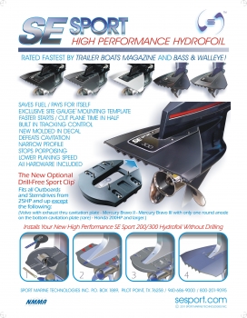 SE 300 Sport Hydrofoil (für Z-Antriebe und Aussenbordmotoren)