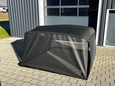 4 Stangen Edelstahl Bimini Top Deluxe 215-228cm Breite