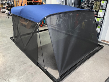 3 Stangen Bimini Top Deluxe Alu 215-228cm Breite