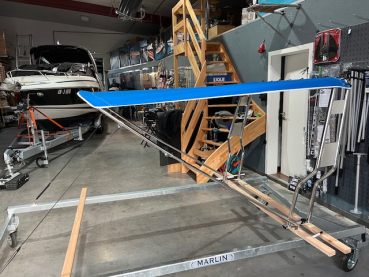 Bimini für Geräteträger "Schlauchboot" Stoff aus Sunbrella