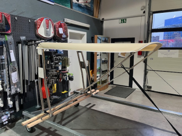 Preview: Bimini für Geräteträger "Motorboot" Stoff aus Sunbrella