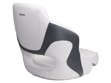 Bootssitz Bootsstuhl Steuerstuhl "Capitain De Luxe" Flip Up Kunstleder