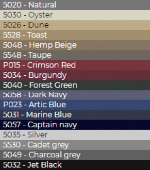 Bimini mit Geräteträger "Strange XL". Breite 170cm