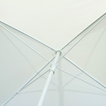 Bootssonnenschirm 190x230cm Farbe weiss