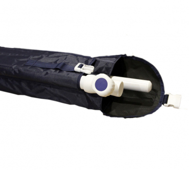 Bootssonnenschirm 190x230cm Farbe weiss