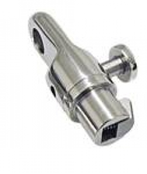 Preview: Decksbeschlag, drehbar und mit abnehmbarer Gabel