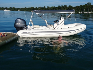 4 Stangen Bimini Top "Sport" Breite 150cm ±10cm