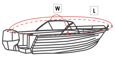 Jumbo Bootspersenning für Boote von 7,60-8,20 Meter Länge