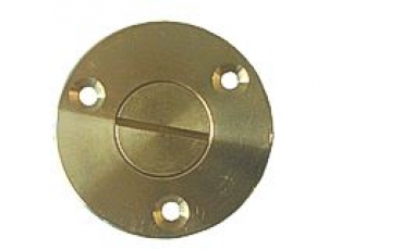 Lenzstopfen aus Messing