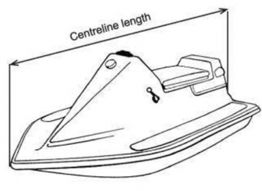 Jetski Cover Länge 2,5m-2,9m