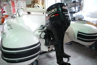 Verleihboot RIB mit Bodenseezulassung