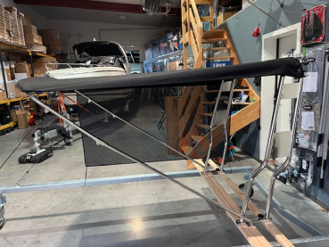 Bimini für Geräteträger "Schlauchboot" Stoff aus Sunbrella