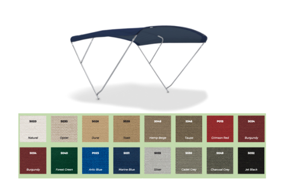 Bimini Top "Maier" 230cm ±10cm Breite