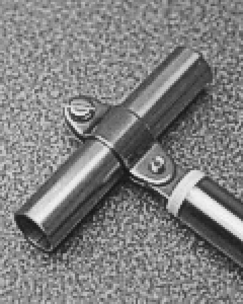 Doppelklemme für 19mm Rohr Aussen-Ø