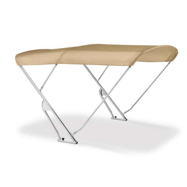 Bimini mit Geräteträger "Strange". Breite 200cm