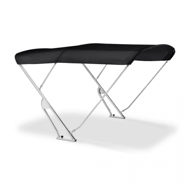 Bimini mit Geräteträger "Strange". Breite 185cm