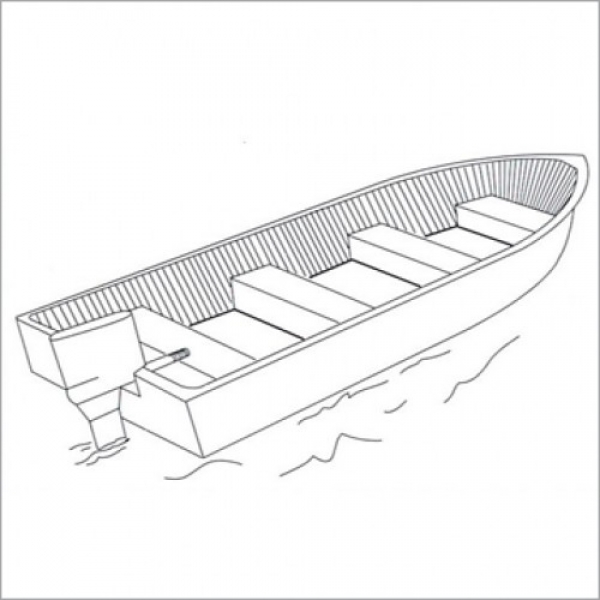 Bootspersenning Ruderboot und Fischerboot bis 4,14 Meter
