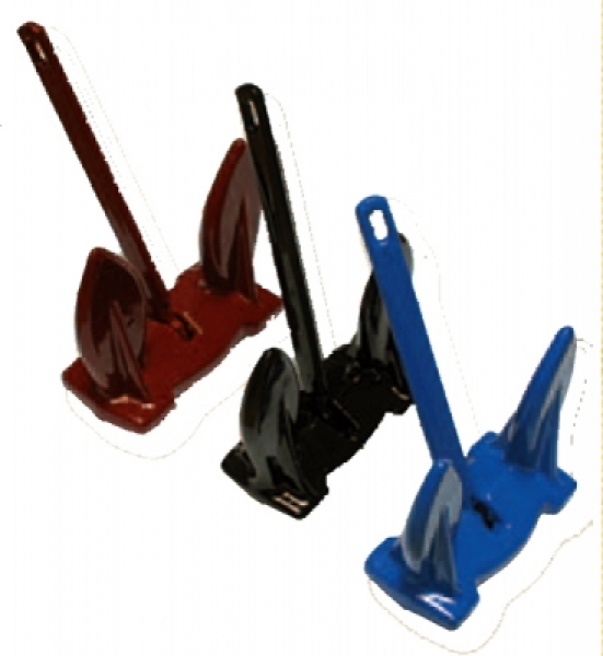 Navi-Anker - 6,8 kg - Blau