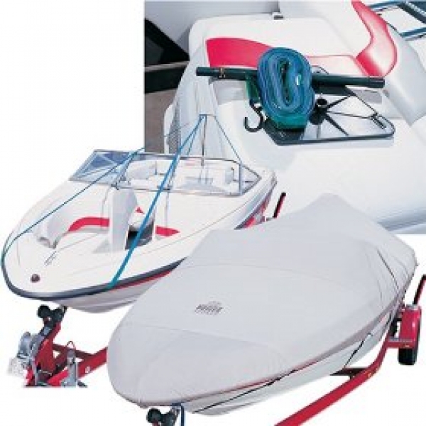 Persenningstütze mit Abspanngurte