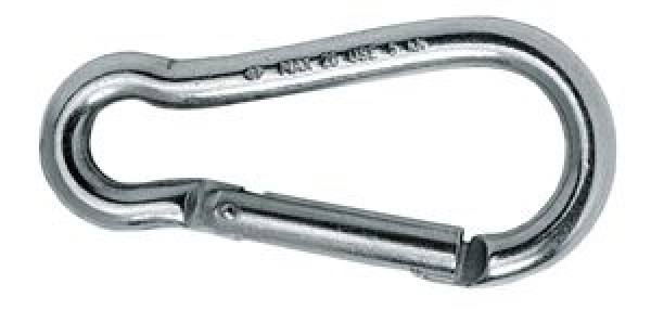 Edelstahlkarabiner Länge 100mm
