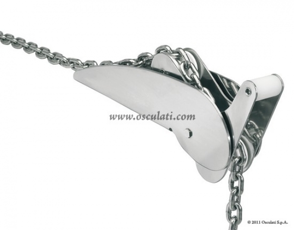 Bugrolle mit Wippe für Anker bis 10kg