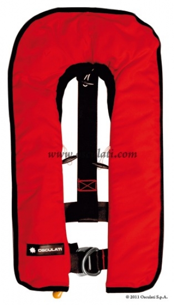 Selbstaufblasende Rettungswesten "Fun" 150 N rot