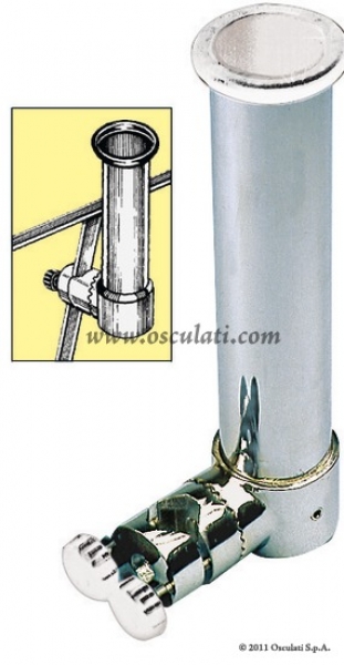 Angelrutenhalter für Reling Rohr-Ø35/40