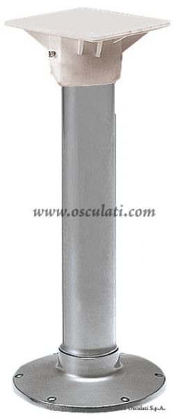 Stuhlfuß aus rosfreiem Edelstahl Höhe 30cm