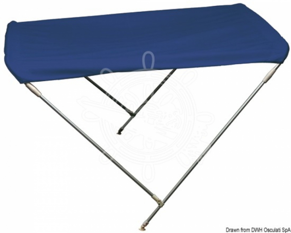 2 Stangen Bimini Top Light 130-140cm Breite