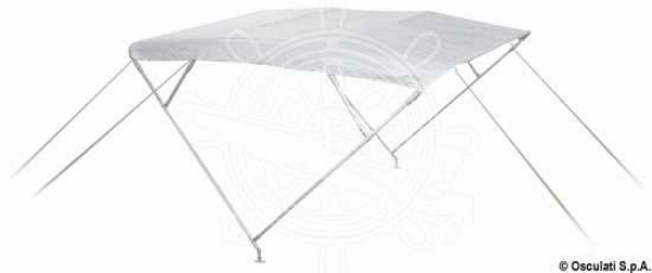 4 Stangen Bimini Top Deep 230-240cm Breite 135cm Höhe