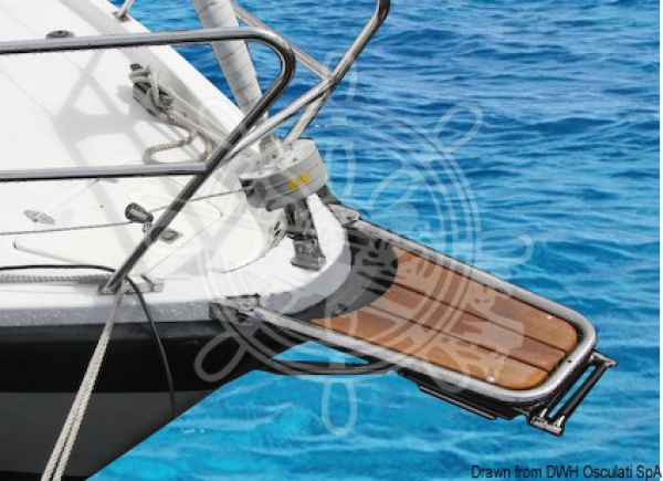 Bugspriet mit Leiter 2 Stufen